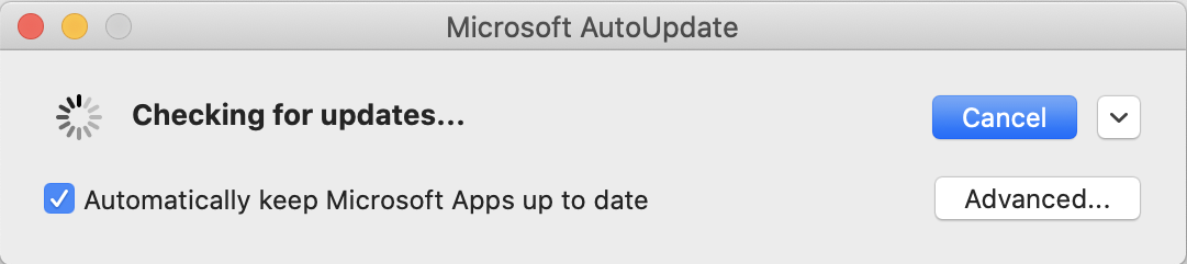 Download office auto updater for mac high sierra download